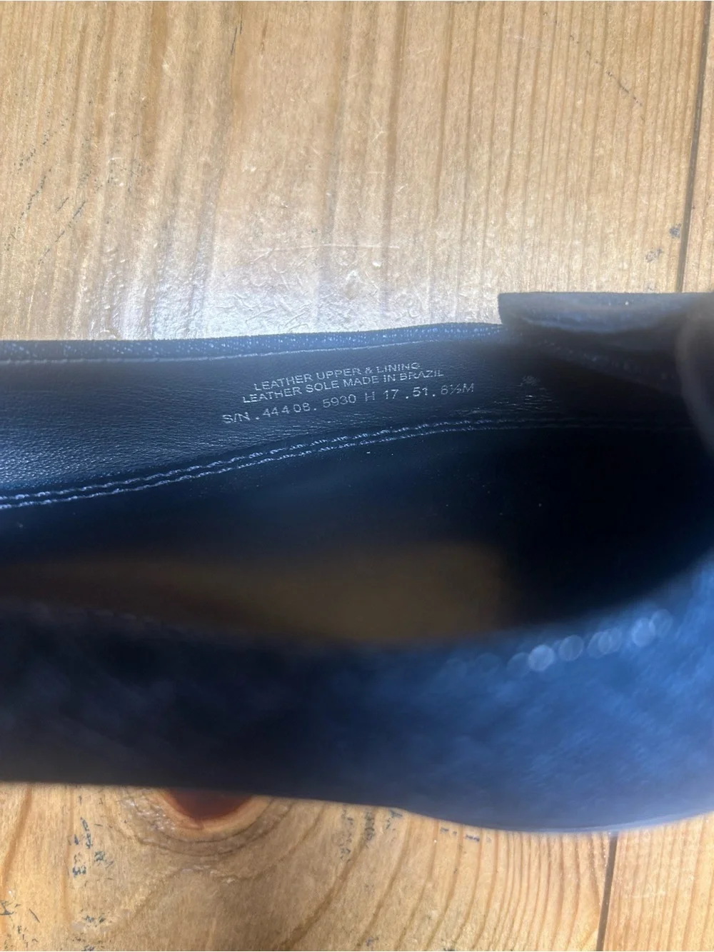 TORY BURCH  ROSALIND Navy denim printed suede ballet flats. Size 8.5M EUC